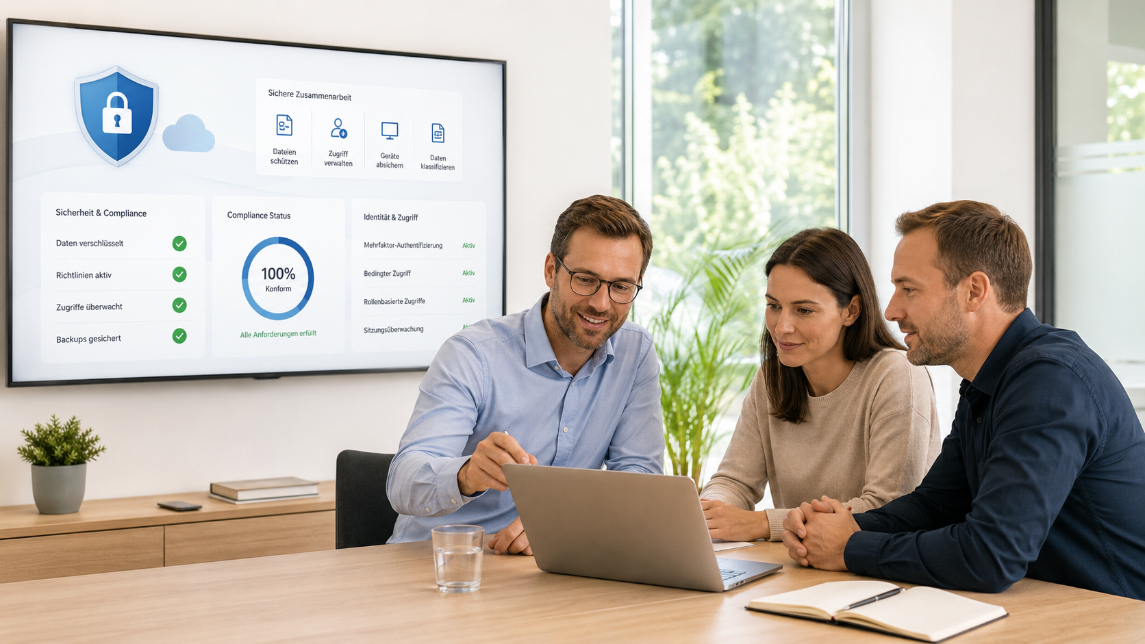 Microsoft 365 sicher und compliance-konform in KMU integrieren